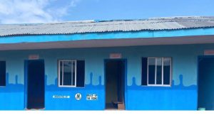 Three classroom blocks at Lucida Ephataz Model School, Ilasa, Iyana-Iyesi, Ota, Ogun State, got renovated by Brace-up The young group, on September 10, as part of her effort to help low-income schools.