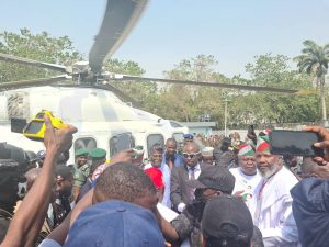 Election: Atiku Arrives For Campaign In Abeokuta 