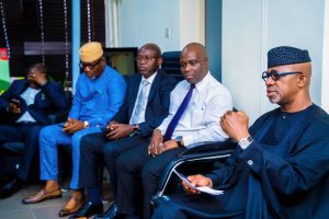 Dapo Abiodun Visits Bank Executives At