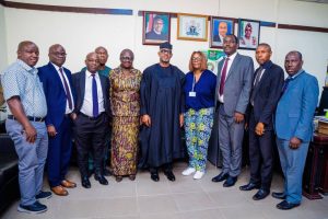 Dapo Abiodun Visits Bank Executives At