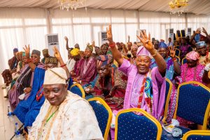 Dapo Abiodun Continues Peace Walk, Meets With Ogun State Council Of Obas, Association Of Baales