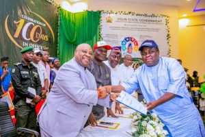 Gov.Ademola Unveil Science, Technology Innovation, Visits Osogbo to Check Damage Caused by Fire Outbreak