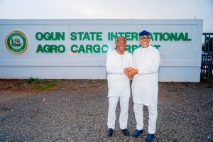 Ogun state Agro Cargo Airport is One of The Best That I've seen, Considering Pace, Infrastructure, Location -Adebayo Ogunlesi  
Ogun state Agro Cargo Airport is One of The Best That I've seen, Considering Pace, Infrastructure, Location -Adebayo Ogunlesi 
