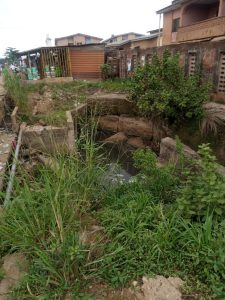Dwellers of Erinwole Area, Sagamu Decries Bad state of Drainage. 