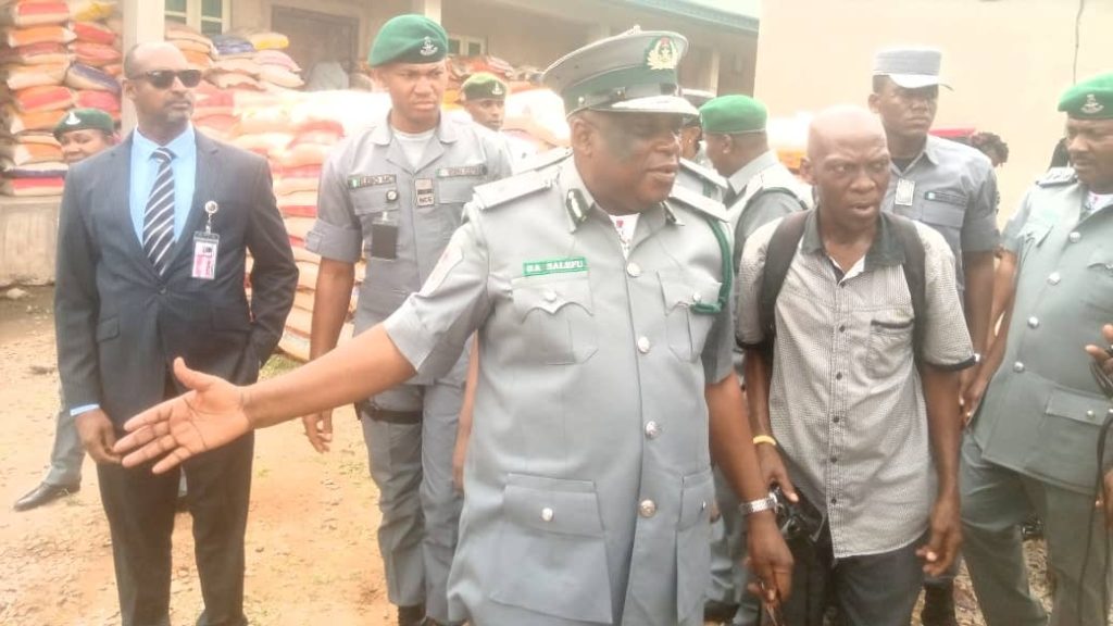 Customs Intercepts Smuggled Rice in Ogun