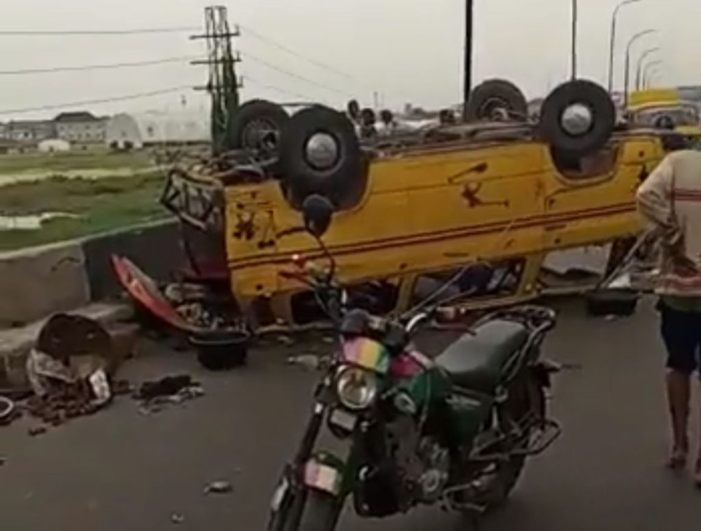 One Confirmed Dead in Lagos BRT-Danfo Accident