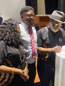 Dignitaries, RemoGDF Members Academicians, Honours Wolé Awè Book Launch