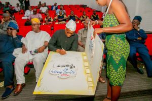 Dignitaries, RemoGDF Members Academicians, Honours Wolé Awè Book Launch