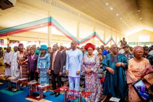 Governor Seyi Makinde Attends Thanksgiving Service Ahead of Inauguration