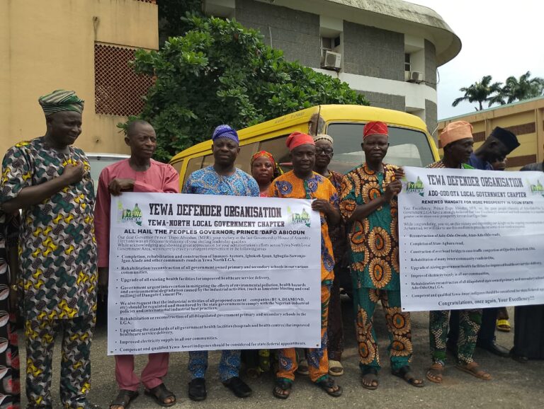 Yewa Indigenes Protest Against Marginalisation in Ogun West Senatorial District