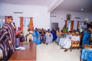 Governor of Ogun State Pays Condolence Visit to Family of Late Agura of Gbagura
