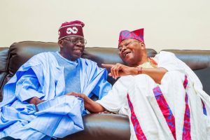 Akarigbo of Remo, Others, Welcomes Tinubu During Visit to Awujale of Ijebuland Palace