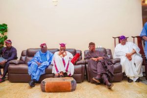 Akarigbo of Remo, Others, Welcomes Tinubu During Visit to Awujale of Ijebuland Palace