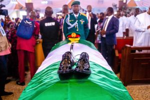 Lieutenant General Oladipupo Diya Laid to Rest