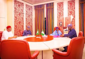 Progressives Governor's Forum Meets with Tinubu to Discuss Present Economy in Nigeria