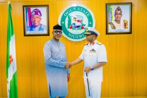 Dapo Abiodun reiterates commitment to collaborating with Nigerian Navy to secure Tongeji Island