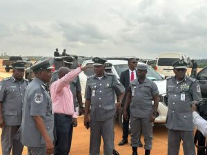 Customs Boss Inspects Proposed 100 Hectares Customs Training College, Government Warehouse, Visits Agro International Airport in Ogun