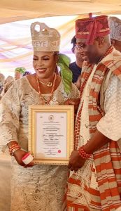 Celebrating 1-Year Coronation Anniversary: Chieftaincy Titles Bestowed on Distinguished Individuals in Idena, Iperu Remo