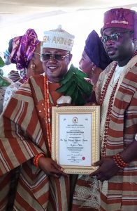 Celebrating 1-Year Coronation Anniversary: Chieftaincy Titles Bestowed on Distinguished Individuals in Idena, Iperu Remo