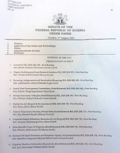 Senator Gbenga Daniel's Southwest Development Commission Bill Receives Support From Senators at National Assembly