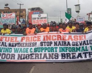 NLC Commences Protests in Ikeja