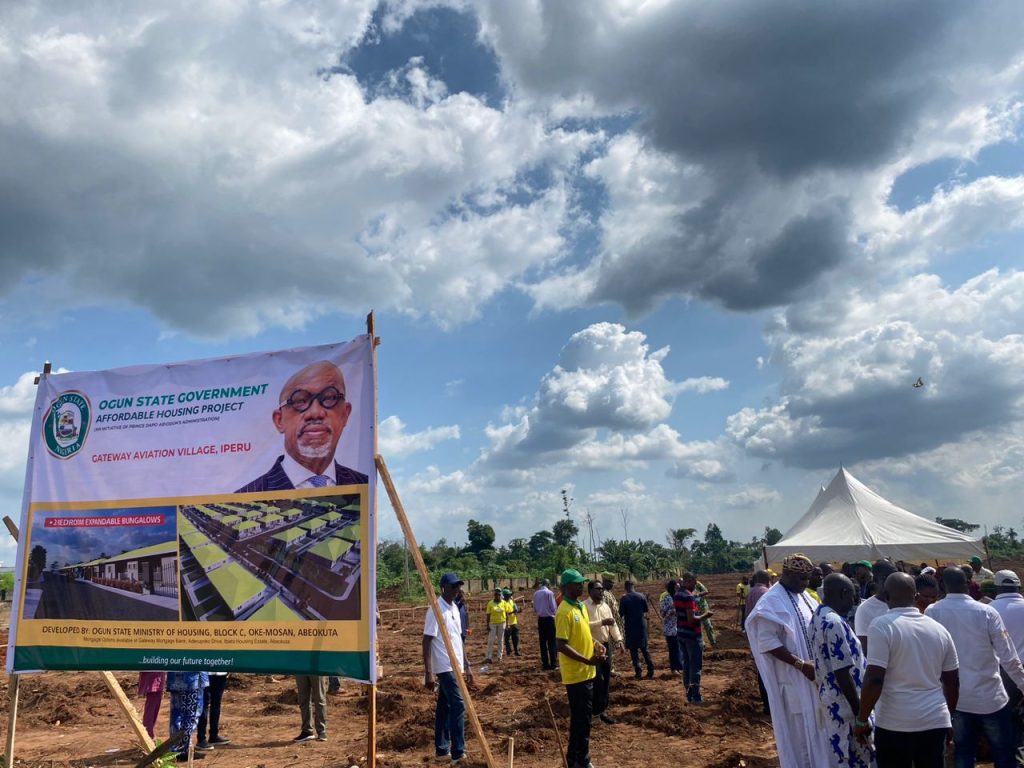 Ogun state Govt. Breaks Ground on Aviation Village Construction Project In Iperu Remo