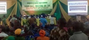 OGSG Holds Town Hall Meeting in Remo Division to Discuss Medium Term Expenditure Framework, 2024 Budget