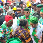 Odulate Welcomes First Lady of Nigeria to Sagamu for Food Bank Programme
