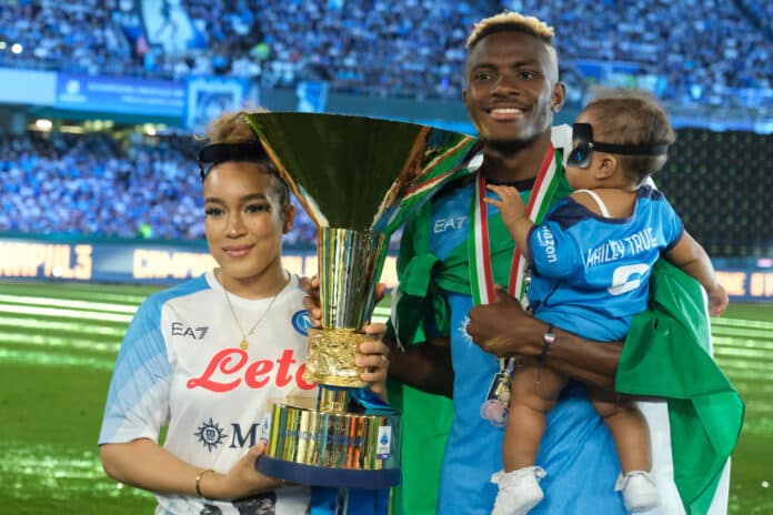 Second Baby Message Victor Osimhen and Partner, Stefanie Welcome Second Child - REMO TV